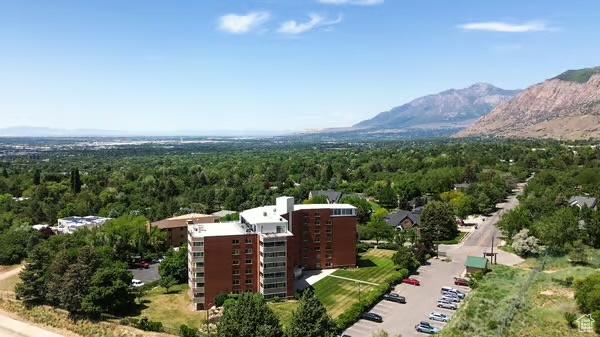 1785 29th St Unit 504, Ogden, UT 84403 - aerial view of a forest and mountains