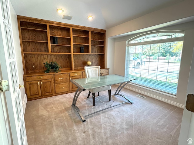 362 S Glen Cir E, Fruit Heights, UT 84037 - home office featuring light carpet and baseboards