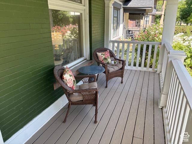 521 E 900 S, Salt Lake City, UT 84105 - view of wooden porch