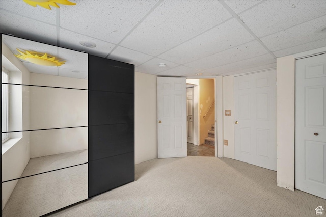 3139 S Timeron Dr, West Valley City, UT 84128 - unfurnished bedroom with a drop ceiling and carpet
