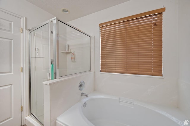 3139 S Timeron Dr, West Valley City, UT 84128 - full bathroom featuring a shower stall and a garden tub
