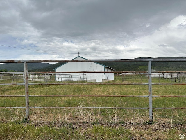 11730 E 24200 N, Fairview, UT 84629 - view of yard featuring an outbuilding and a view of rural / pastoral area