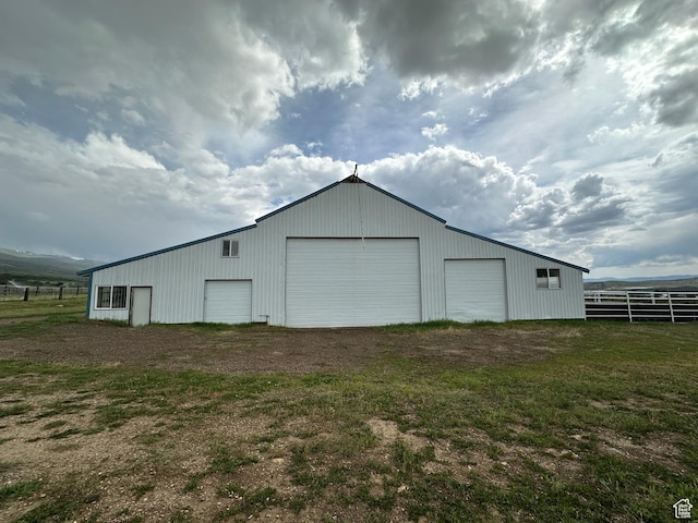 11730 E 24200 N, Fairview, UT 84629 - view of detached garage
