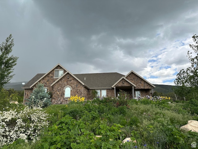 11730 E 24200 N, Fairview, UT 84629 - view of front of property featuring stone siding