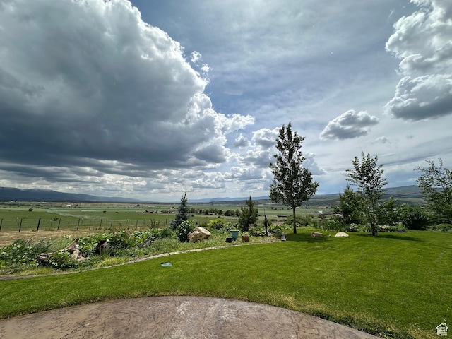 11730 E 24200 N, Fairview, UT 84629 - view of yard featuring a rural view and a mountain view