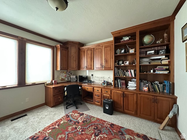 11730 E 24200 N, Fairview, UT 84629 - office area with light carpet, built in desk, and baseboards