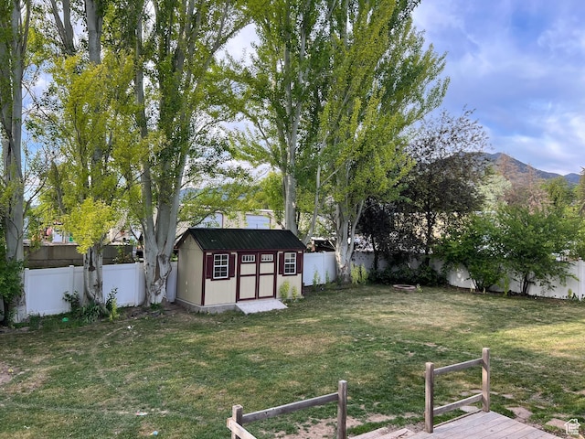 1107 E 1625 N, North Logan, UT 84341 - view of yard featuring a mountain view