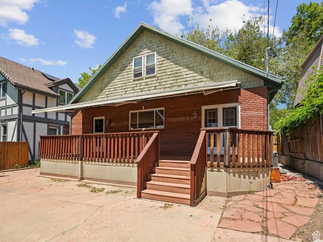 1146 E Harvard Ave S, Salt Lake City, UT 84105 - back of house featuring a patio area and a wooden deck