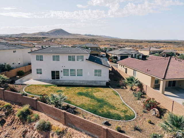 583 N Staci Dr, Hurricane, UT 84737 - aerial view of residential area with a mountainous background
