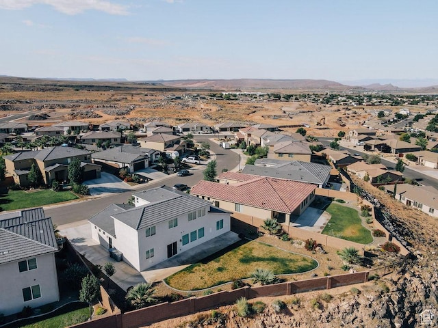 583 N Staci Dr, Hurricane, UT 84737 - aerial view of residential area with mountains