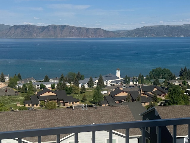 941 N Newberg Pl Unit 2, Garden City, UT 84028 - water view featuring a mountainous background