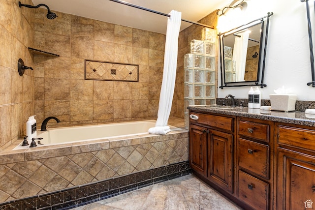 1485 Empire Ave Unit 511, Park City, UT 84060 - full bathroom featuring tiled shower / bath combo and vanity