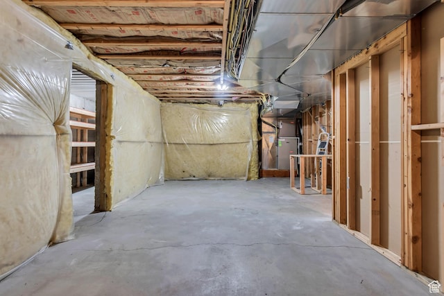 1498 W Mule Train Dr, Bluffdale, UT 84065 - unfinished below grade area featuring heating unit