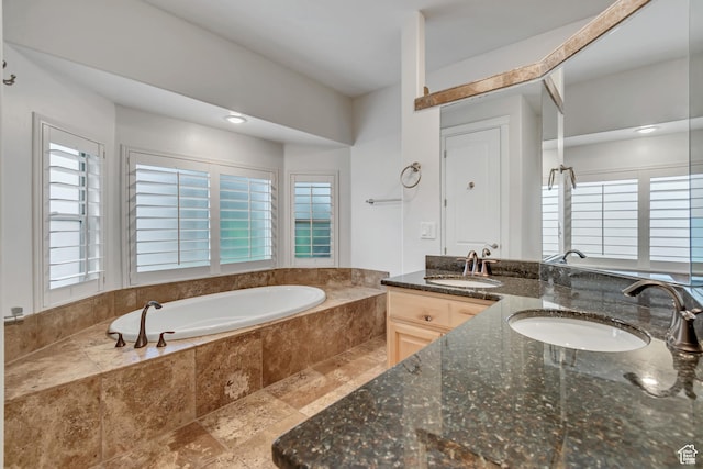 1498 W Mule Train Dr, Bluffdale, UT 84065 - full bath featuring a bath and double vanity