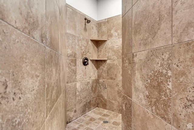 1498 W Mule Train Dr, Bluffdale, UT 84065 - bathroom view of tiled shower