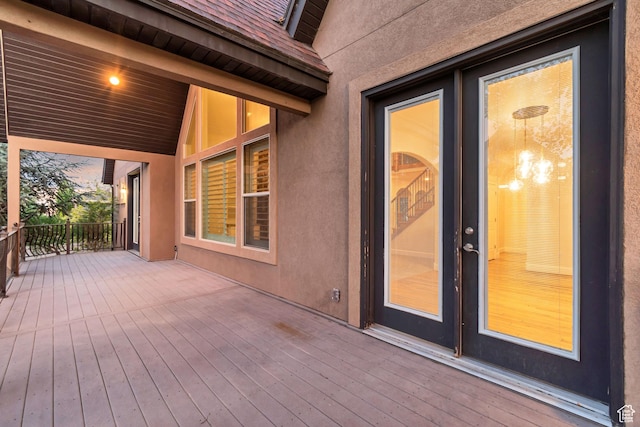 1498 W Mule Train Dr, Bluffdale, UT 84065 - view of deck