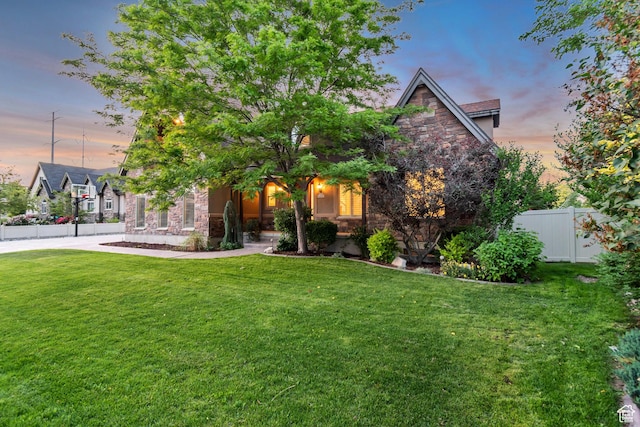 1498 W Mule Train Dr, Bluffdale, UT 84065 - view of front of home featuring stone siding