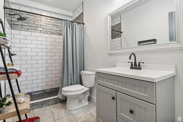 12612 S Starlite Hill Ln W, Herriman, UT 84096 - full bath with tiled shower, vanity, and toilet