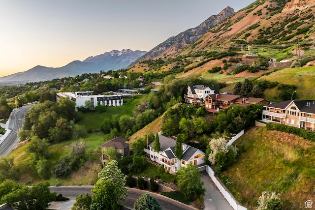 1559 E Oak Cliff Dr N, Provo, UT 84604 - bird's eye view of a mountainous background