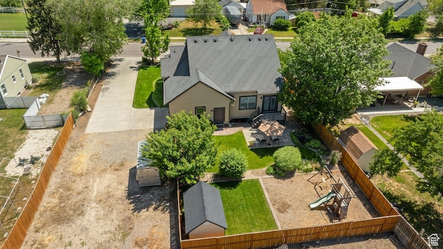 128 W 8600 S, Midvale, UT 84047 - aerial view of residential area