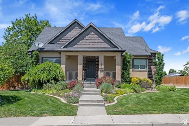 128 W 8600 S, Midvale, UT 84047 - craftsman-style house featuring stucco siding and a porch