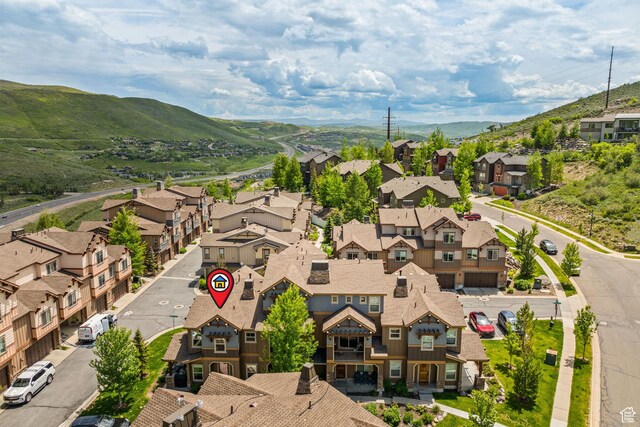 760 W Holliday Dr, Kamas, UT 84036 - aerial view of residential area with mountains