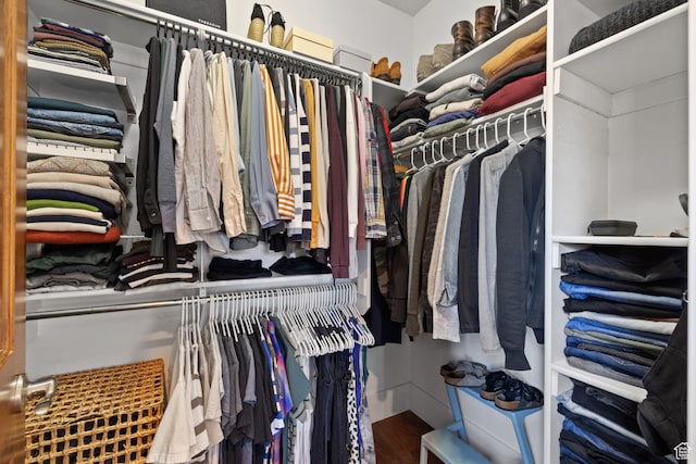760 W Holliday Dr, Kamas, UT 84036 - spacious closet with wood finished floors