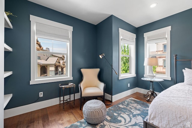 760 W Holliday Dr, Kamas, UT 84036 - bedroom with baseboards and wood finished floors