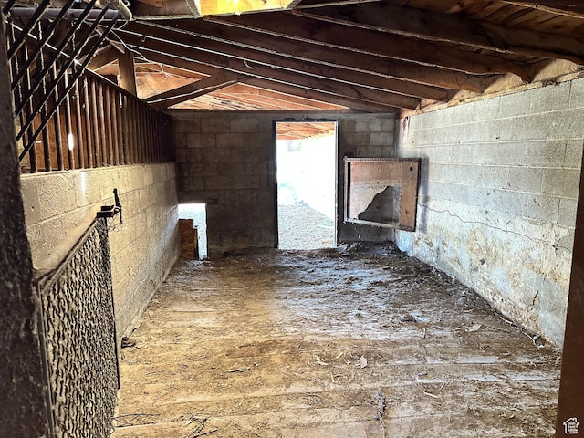 102 S 1000 W, Tremonton, UT 84337 - miscellaneous room featuring concrete block wall