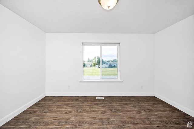 763 W 1060 S, Logan, UT 84321 - unfurnished room featuring baseboards and dark wood finished floors