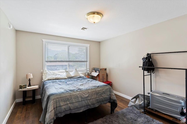 5434 S 850 E, South Ogden, UT 84405 - bedroom with baseboards and wood finished floors