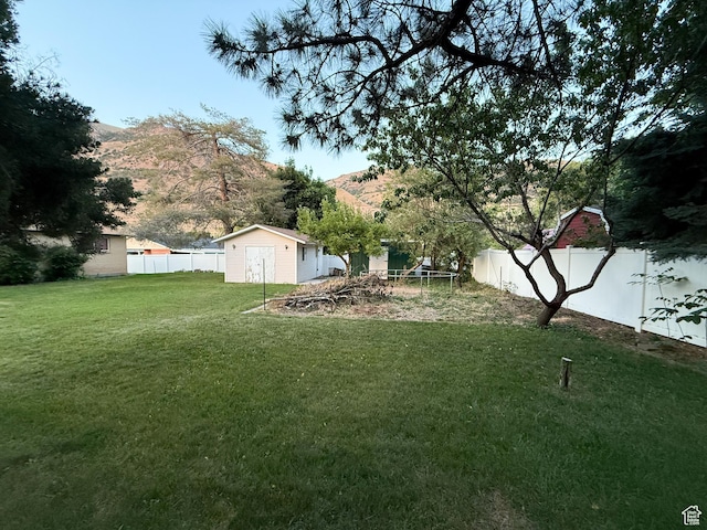 1066 Beecher Ave, Brigham City, UT 84302 - view of yard featuring a mountain view