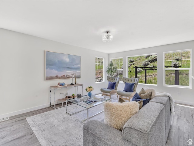 2286 E Deer Park Ln, Draper, UT 84020 - living area featuring wood finished floors and baseboards