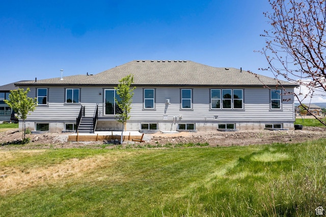1928 E 540 S, Heber City, UT 84032 - back of house with a lawn