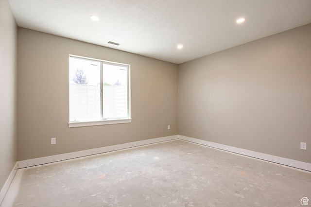 1928 E 540 S, Heber City, UT 84032 - empty room with recessed lighting and concrete flooring