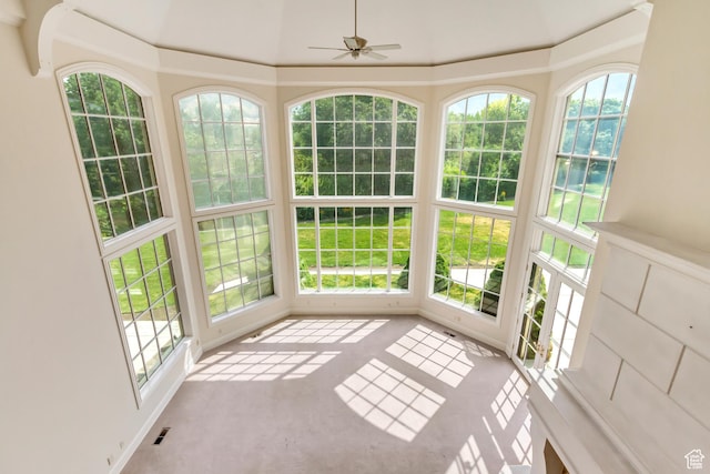4234 N Vintage Cir, Provo, UT 84604 - unfurnished sunroom with carpet floors and baseboards