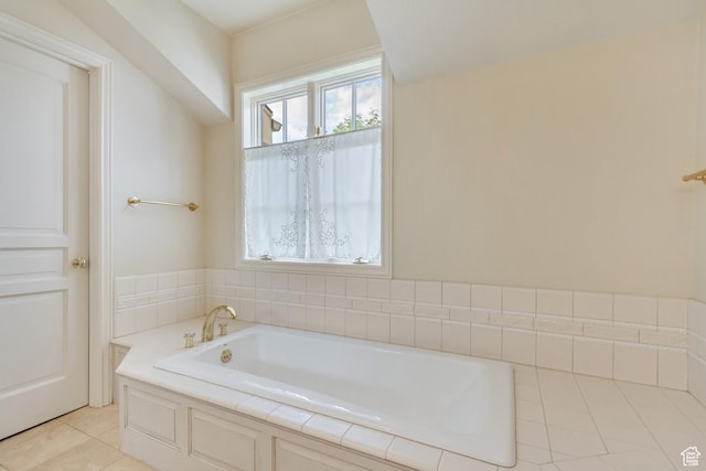 4234 N Vintage Cir, Provo, UT 84604 - full bath featuring a bath and tile patterned floors