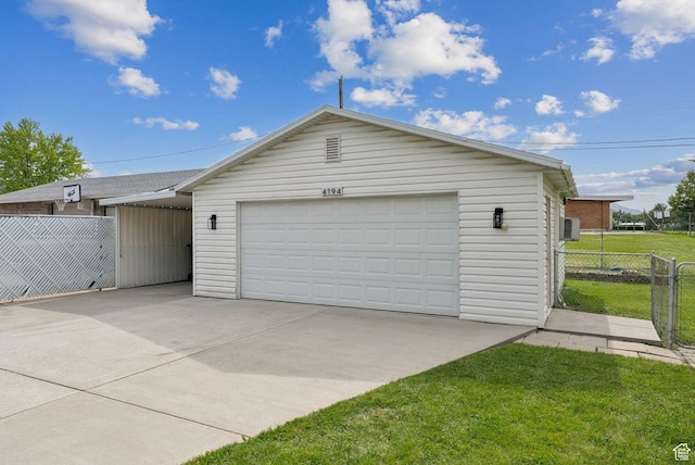 4194 S Bennion Rd, Taylorsville, UT 84129 - view of detached garage