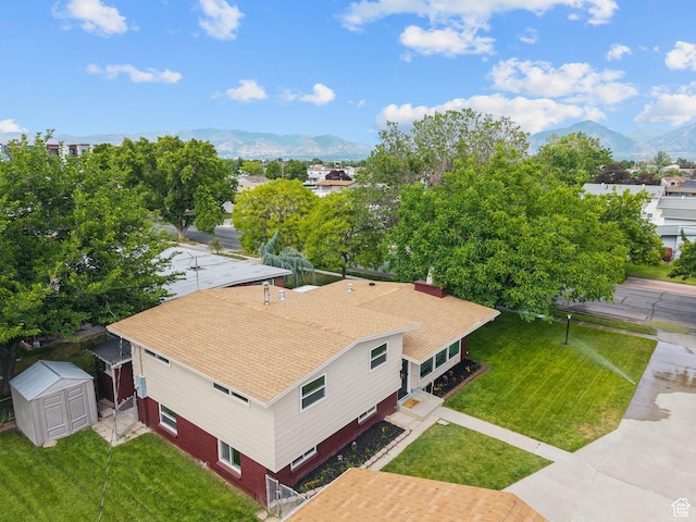 4194 S Bennion Rd, Taylorsville, UT 84129 - aerial view of a mountain backdrop