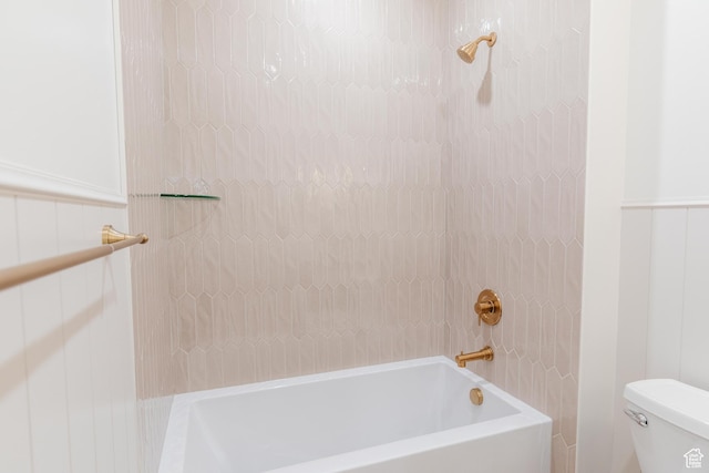 435 E 200 N, Millville, UT 84326 - full bathroom with toilet and tub / shower combination