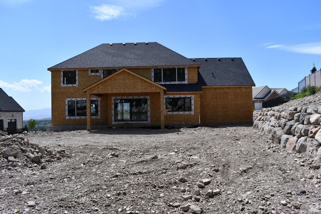 13104 N Prospector Way, Alpine, UT 84004 - back of house with roof with shingles