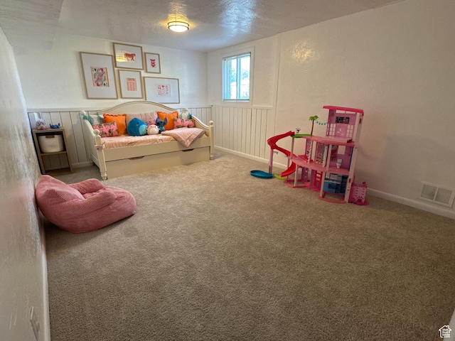 2219 N 2475 W, Clinton, UT 84015 - rec room featuring carpet flooring and wainscoting