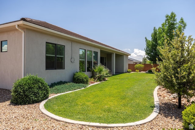 1861 N Mountain View Dr, Washington, UT 84780 - back of house with stucco siding