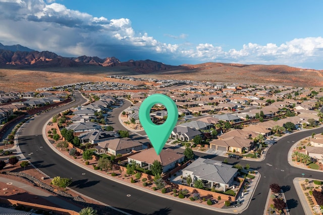 1861 N Mountain View Dr, Washington, UT 84780 - view of property location with nearby suburban area and a mountainous background