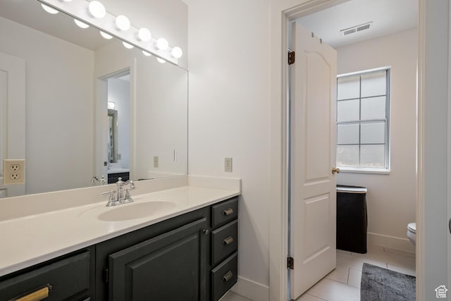 960 N E View Dr, Alpine, UT 84004 - bathroom with baseboards, vanity, and toilet