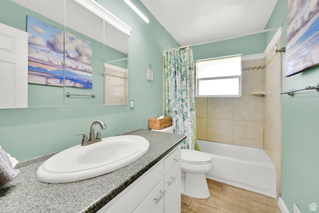 5151 S 2275 W, Roy, UT 84067 - full bath with vanity, shower / bathtub combination with curtain, toilet, and wood finished floors