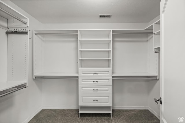 2607 E Cruise Bay Ct Unit 406, Cottonwood Heights, UT 84121 - walk in closet featuring dark colored carpet