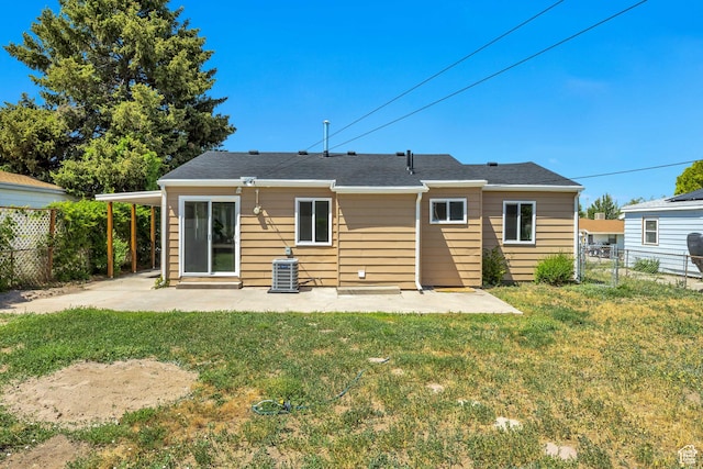 4401 W 5655 S, Salt Lake City, UT 84118 - back of property with a patio