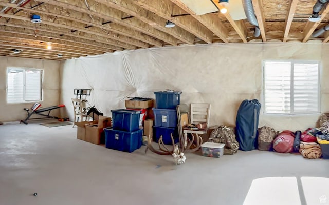 3493 N Sparrow Ln, Eagle Mountain, UT 84005 - basement featuring healthy amount of natural light