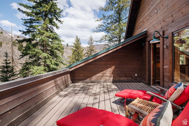 3057 E Balsam Rd, Sundance, UT 84604 - view of wooden deck